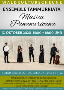 Plakat des Konzerts in Villingen-Schwenningen